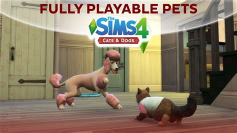 how to get pets in sims 4 without expansion.